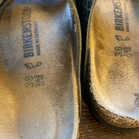 Binkenstock sandals Size 38 dark green - Picture 5 of 12